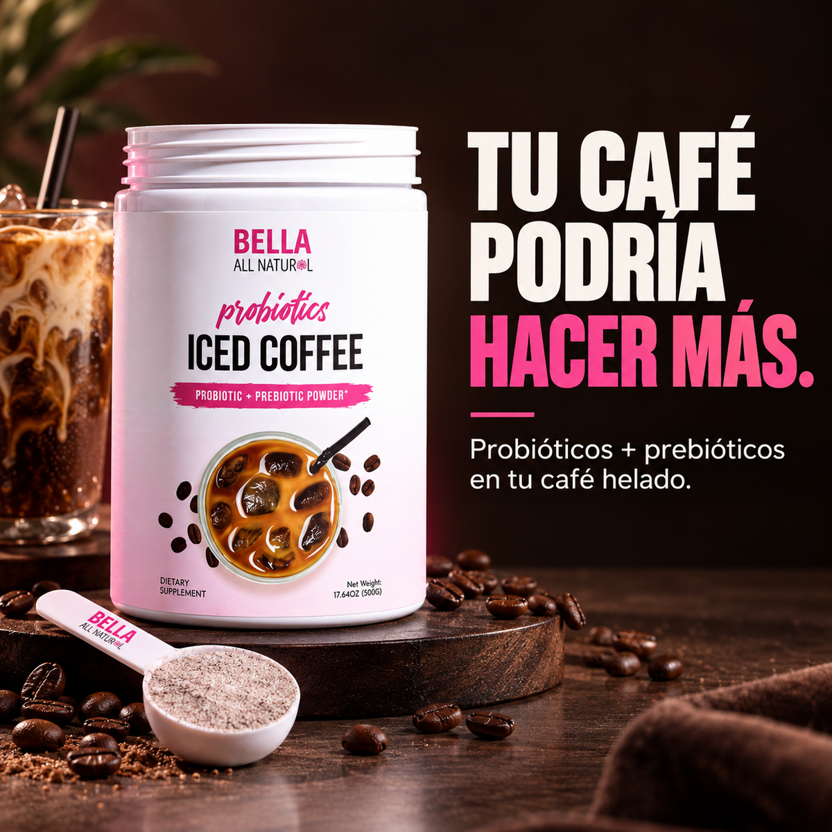 Probiotics Iced Coffee